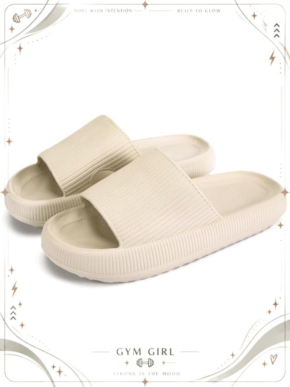 Unisex Pillow Slippers Massage Non-Slip Quick Drying Open Toe Thick Sole Indoor